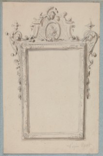Mirror, c.1864-c.1894. Creator: Henri Cameré.