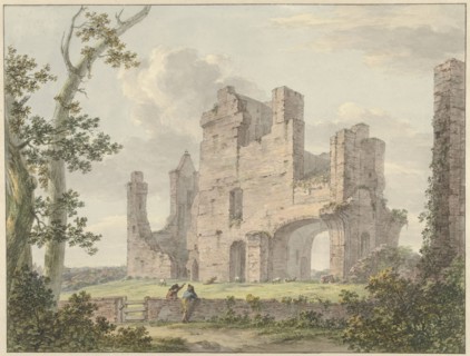 Ruin of Rijnsburg Abbey, 1754-1820. Creator: Hermanus Numan.