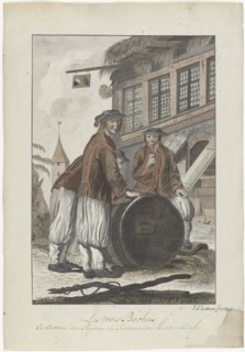 'Les Trois Bachus', 1795. Creator: J.A. Zoutman.