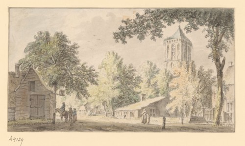 View of Eemnes-Binnen, 1706-1759. Creator: Jacob van Liender.