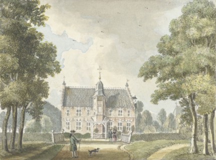Het Huis Hunder at Twello, 1744. Creator: Jan de Beyer.