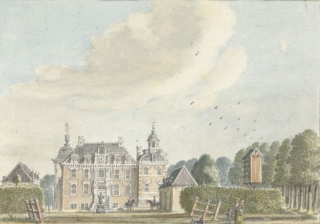 The Roodloo house near Ruurlo, 1743. Creator: Jan de Beyer.