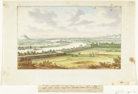 View of Schenkenschans, 1666-1706. Creator: Jan van Call.