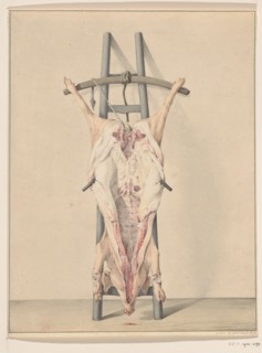 Slaughtered pig, 1796. Creator: Jean Bernard.