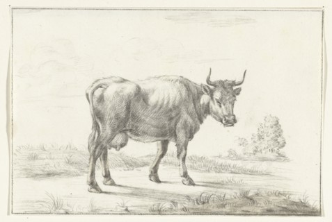 Cow, to the right, 1775-1833. Creator: Jean Bernard.