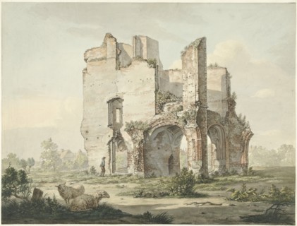 The ruin of Rijnsburg abbey, 1779-1838. Creator: Johannes van Lexmond.