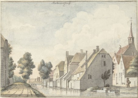 The village of Molenaarsgraaf in the Alblasserwaard, 1761-1828. Creator: Joseph Schmetterling.
