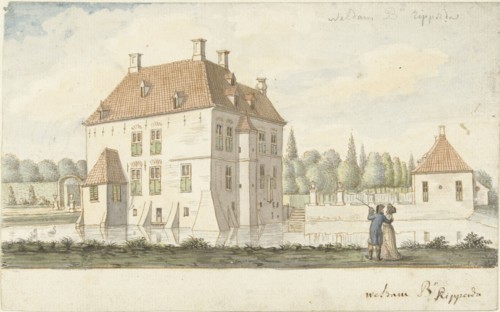 Castle 't Weldam near Goor, 1761-1828. Creator: Joseph Schmetterling.