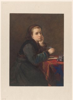 'The answer', c.1879. Creator: Kate Bisschop-Swift.