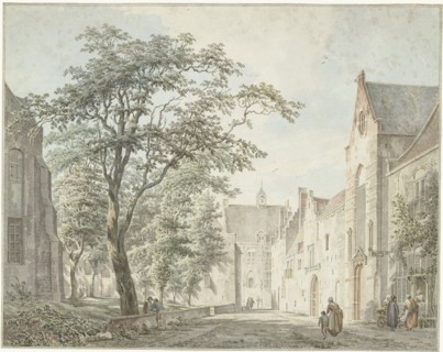 View in the city of Montfoort, 1775. Creator: Paulus van Liender.