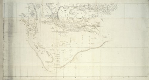Map of the Southern Part of South Africa, after 1786. Creators: Robert Jacob Gordon, Johannes Schumacher.