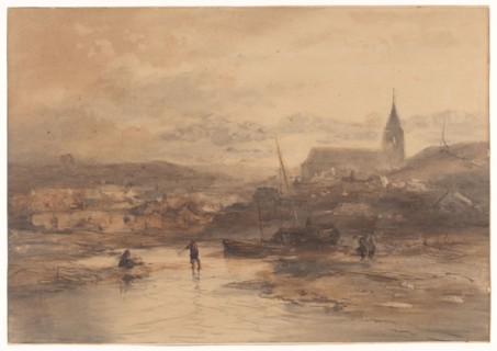 Landscape, 1823-1876. Creator: Salomon Leonardus Verveer.