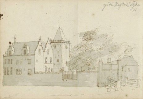 House in Rampenbosch Castle in Bergen, 1724. Creator: Abraham Meyling.