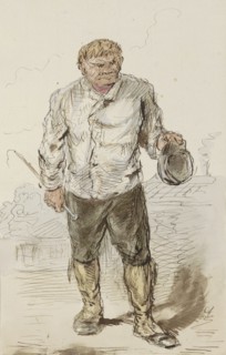 Beggar, c.1854-c.1887. Creator: Alexander Ver Huell.