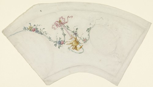 Garland and trophy with painting attribute, 1600-1800. Creator: Anon.