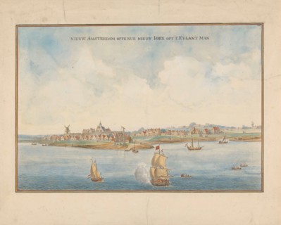 View of Manhattan. c.1660. Creator: Anon.