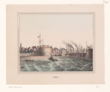 Port of Le Hâvre, 1820-1860. Creator: Anon.