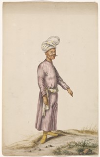 Man in a turban, c.1675-c.1725.  Creator: Anon.