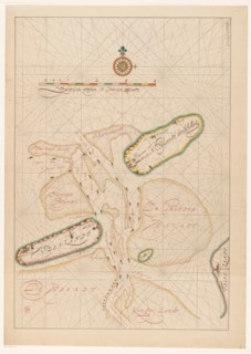 Vlieland map, Terschelling, part of Friesland and the surrounding sandbanks, c.1620-c.1699. Creator: Anon.