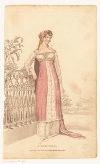 La Belle Assemblee, March 1 1813, No. 42 (New Series): Evening Dress, 1813. Creator: Anon.
