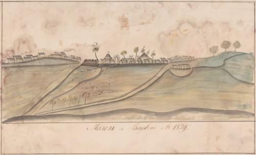 Maron in Baglen, 1829. Creator: Anon.