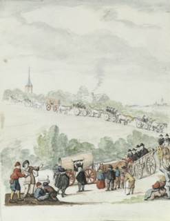 The exodus of the Remonstrants, 1710-1720. Creator: Anon.