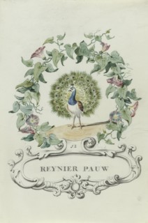 Cartoon of Reynier Pauw, 1710-1720. Creator: Anon.