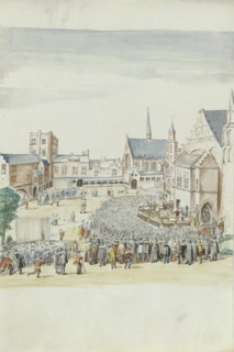 Execution of Van Oldenbarnevelt, 1710-1720 Creator: Anon.