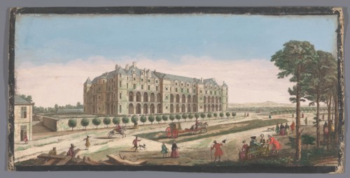 View of the Château de Madrid in Paris, 1700-1799. Creators: Anon, Jacques Rigaud.