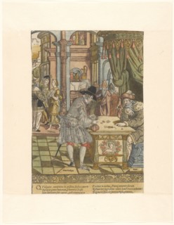 The prodigal son receives his inheritance, c.1540-c.1550. Creator: Cornelis Anthonisz.