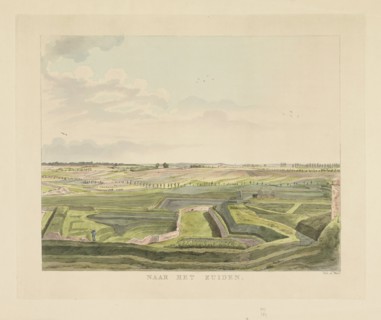 View of the landscape south of Nijmegen, 1815-1824. Creator: Derk Anthony van de Wart.