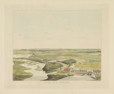 View of the landscape east of Nijmegen, 1815-1824. Creator: Derk Anthony van de Wart.
