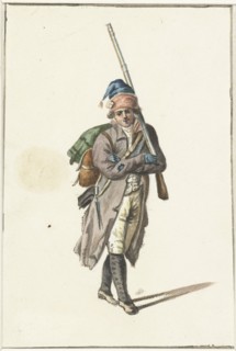 Soldier, 1758-1805. Creator: Dirk Langendijk.