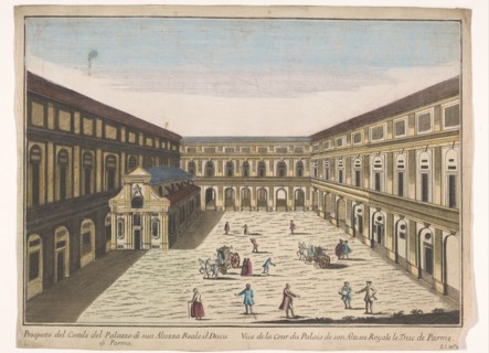 View of the Duke of Parma's Palace, 1700-1799. Creator: Unknown.