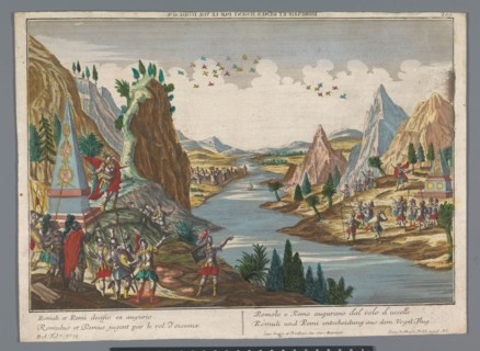 Omen in the flight of birds, 1742-1801.  Creator: Anon.