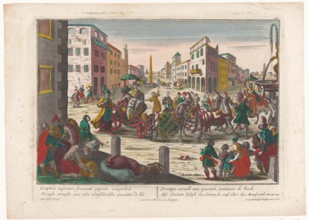 Jacob's sons must leave Simeon in Egypt until they return with Benjamin, 1742-1801. Creator: Anon.