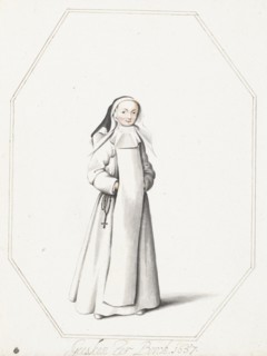 Nun, 1657. Creator: Gesina ter Borch.