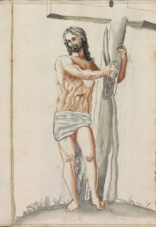 Christ carries the cross, 1696. Creator: Hendrick van Beaumont.