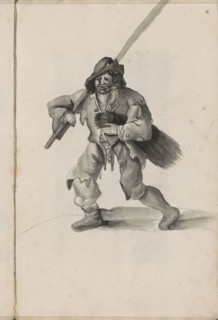 Farmer with firewood, 1696.  Creator: Hendrick van Beaumont.