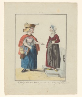 Scheveningen fish-selller, 1803-c.1899.  Creator: J. Enklaar.