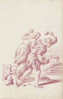 Deucalion and Pyrrha, c.1701. Creator: Jacob Toorenvliet.