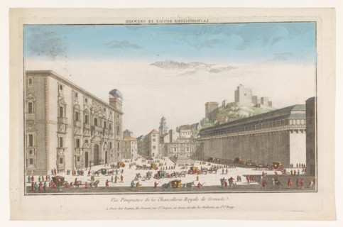 View of the Real Chancillería in Granada, 1735-1805. Creator: Unknown.