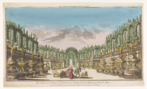 View of the garden of Circe, 1735-1805. Creator: Unknown.