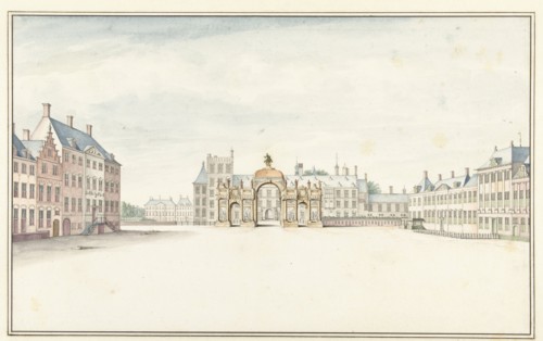 Arch of Honour for King William III at The Hague, 1691, (1691).  Creator: Jan van Call.