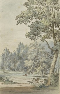 Clearing in a forest, 1783. Creator: Johannes Huibert Prins.
