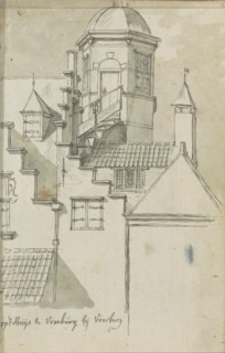 View of Huis Vreeburg near Voorburg, c.1783-c.1797. Creator: Johannes Huibert Prins.