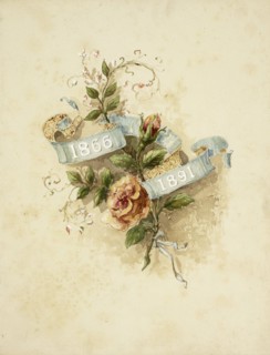 Liber Amicorum of the van Tienhoven-Hackes, 1891. Creator: Johannes Matthijs Lion.