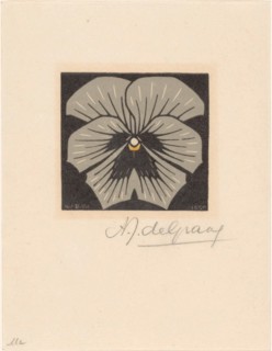 Violet, 1920. Creator: Julie de Graag.