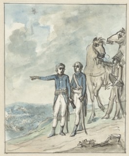 The Generals Napoleon and Berthier, 1801. Creator: Juriaan Andriessen.