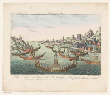 View of Thailand, 1755-1779. Creator: Franz Xavier Habermann.